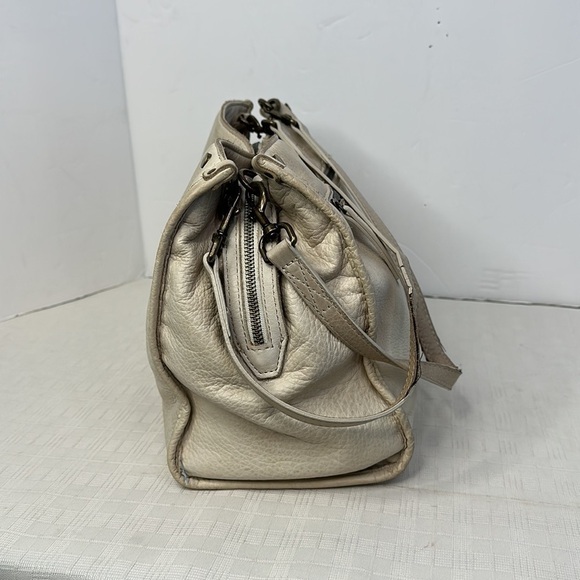 American leather co Austin Triple Entry Hobo in oat milk - Picture 2 of 10